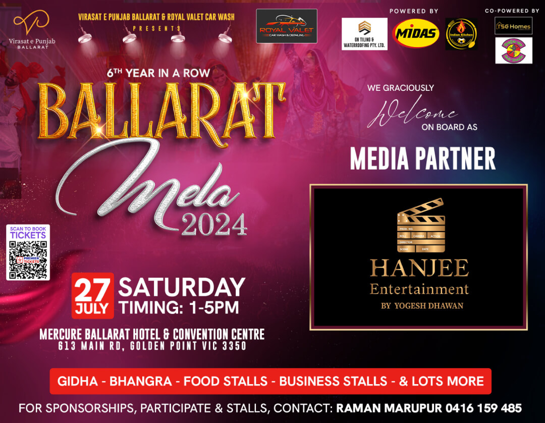 Ballarat Mela 27th July